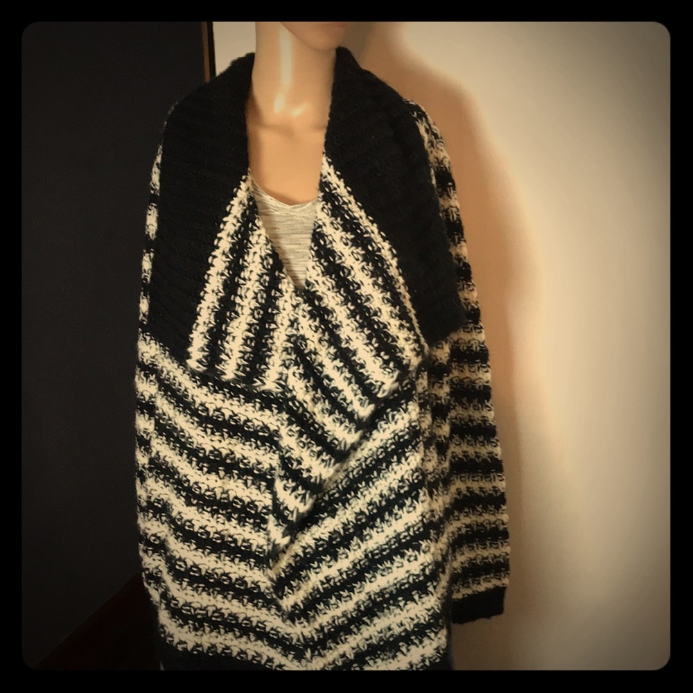 Loft Big & Chunky Cardigan Sweater Size M